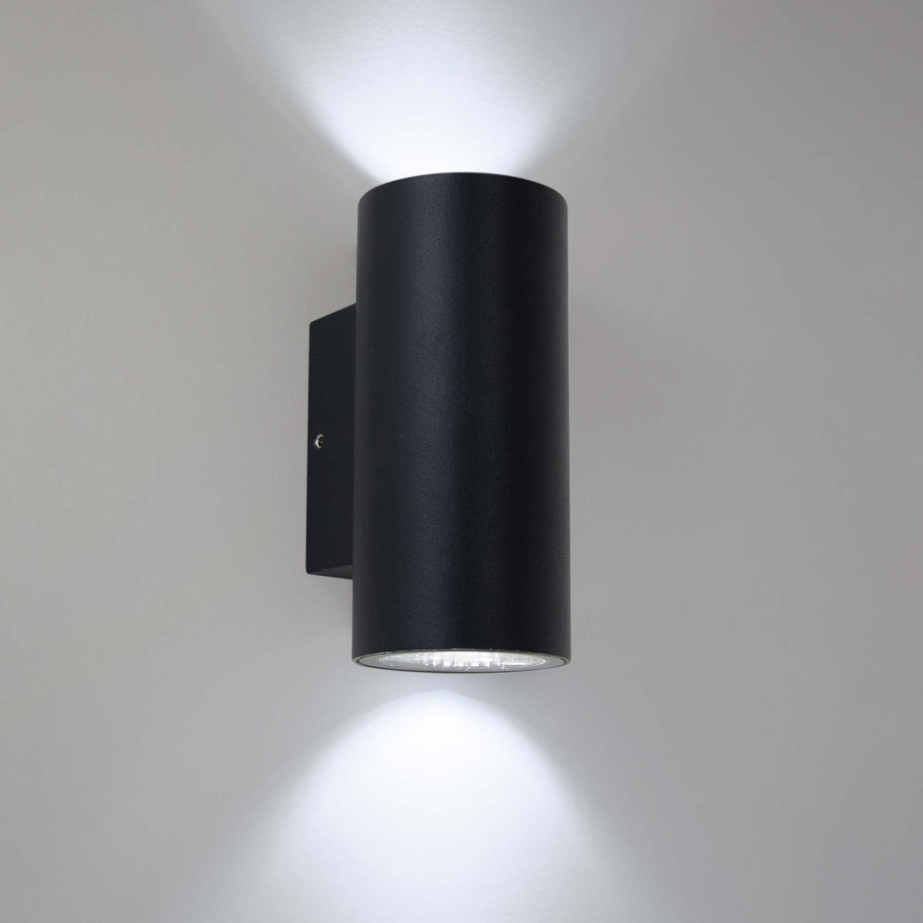  10W Black LED Up And Down Wall Light (WL-B1-UD)