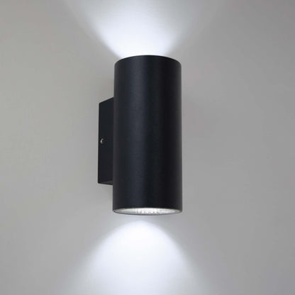 10W Black LED Up And Down Wall Light (WL-B1-UD)