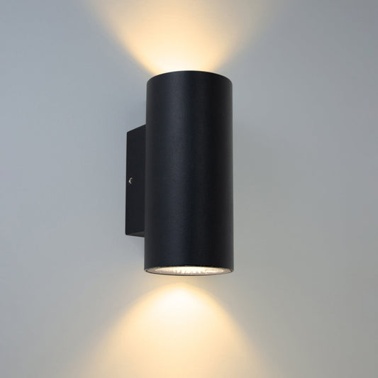  10W Black LED Up And Down Wall Light (WL-B1-UD)
