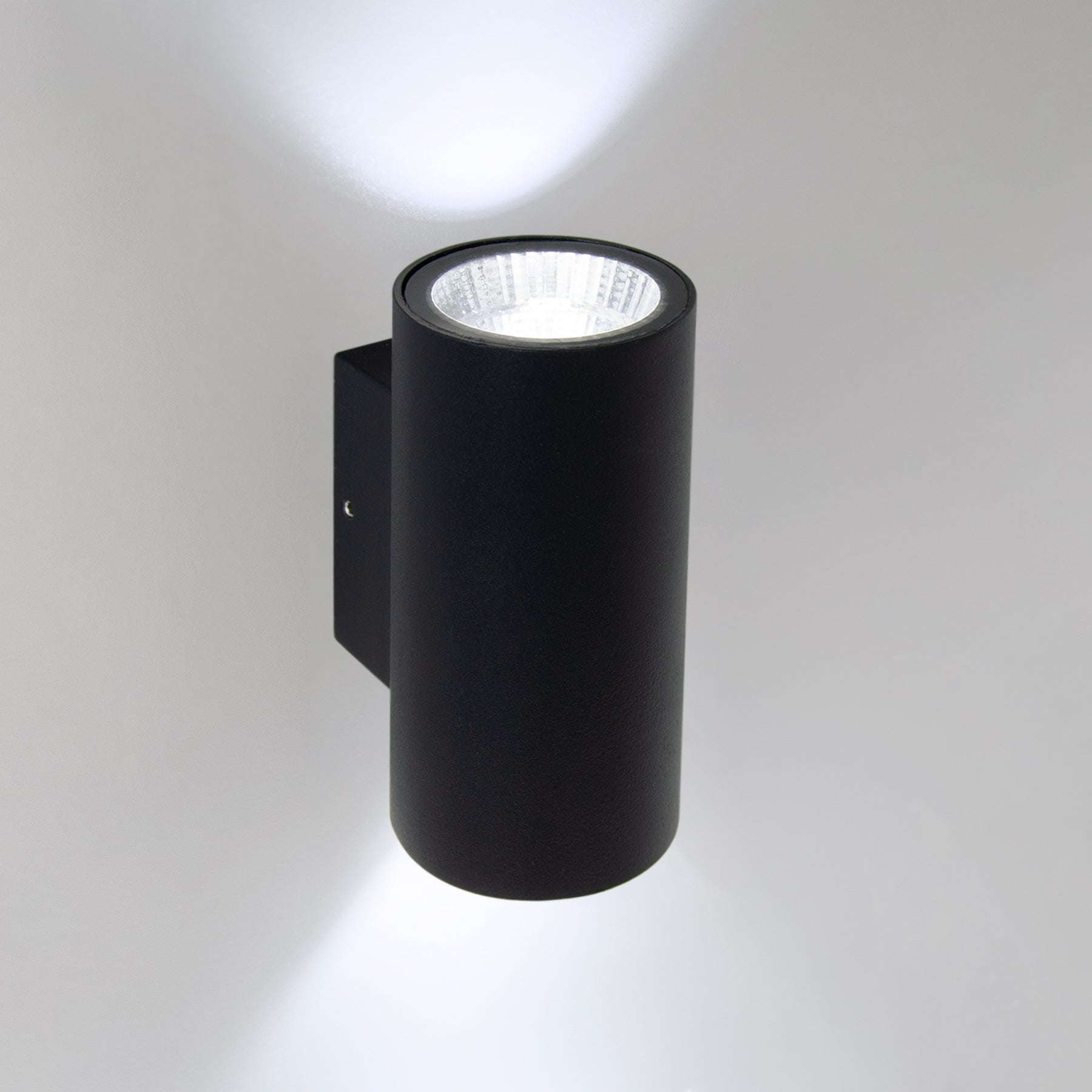  10W Black LED Up And Down Wall Light (WL-B1-UD)