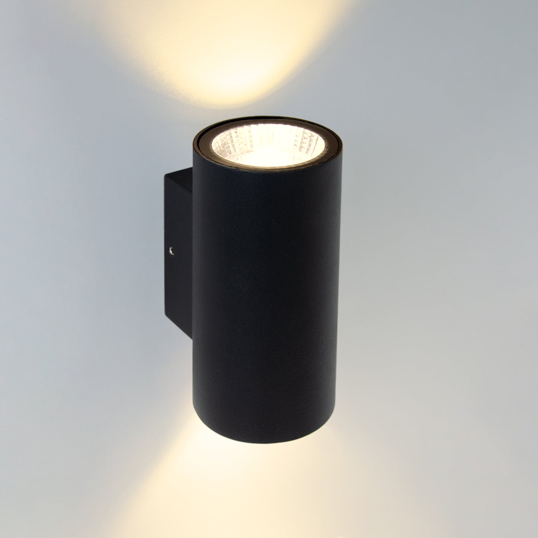  10W Black LED Up And Down Wall Light (WL-B1-UD)