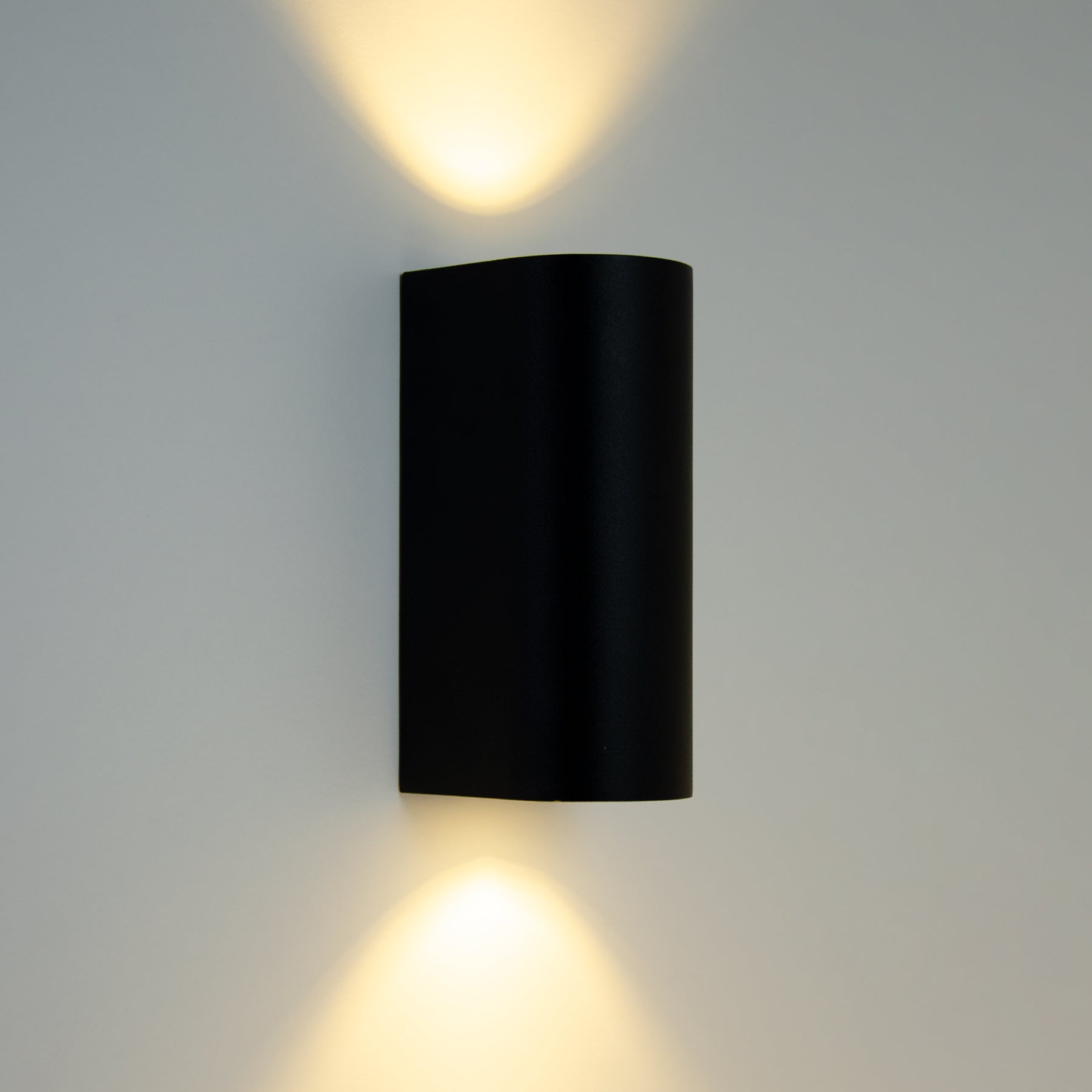  10W Black LED Up And Down Wall Light (WL-B2-UD)