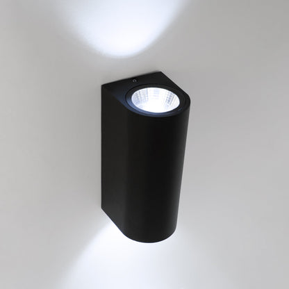  10W Black LED Up And Down Wall Light (WL-B2-UD)