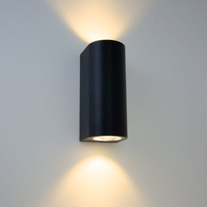  10W Black LED Up And Down Wall Light (WL-B2-UD)