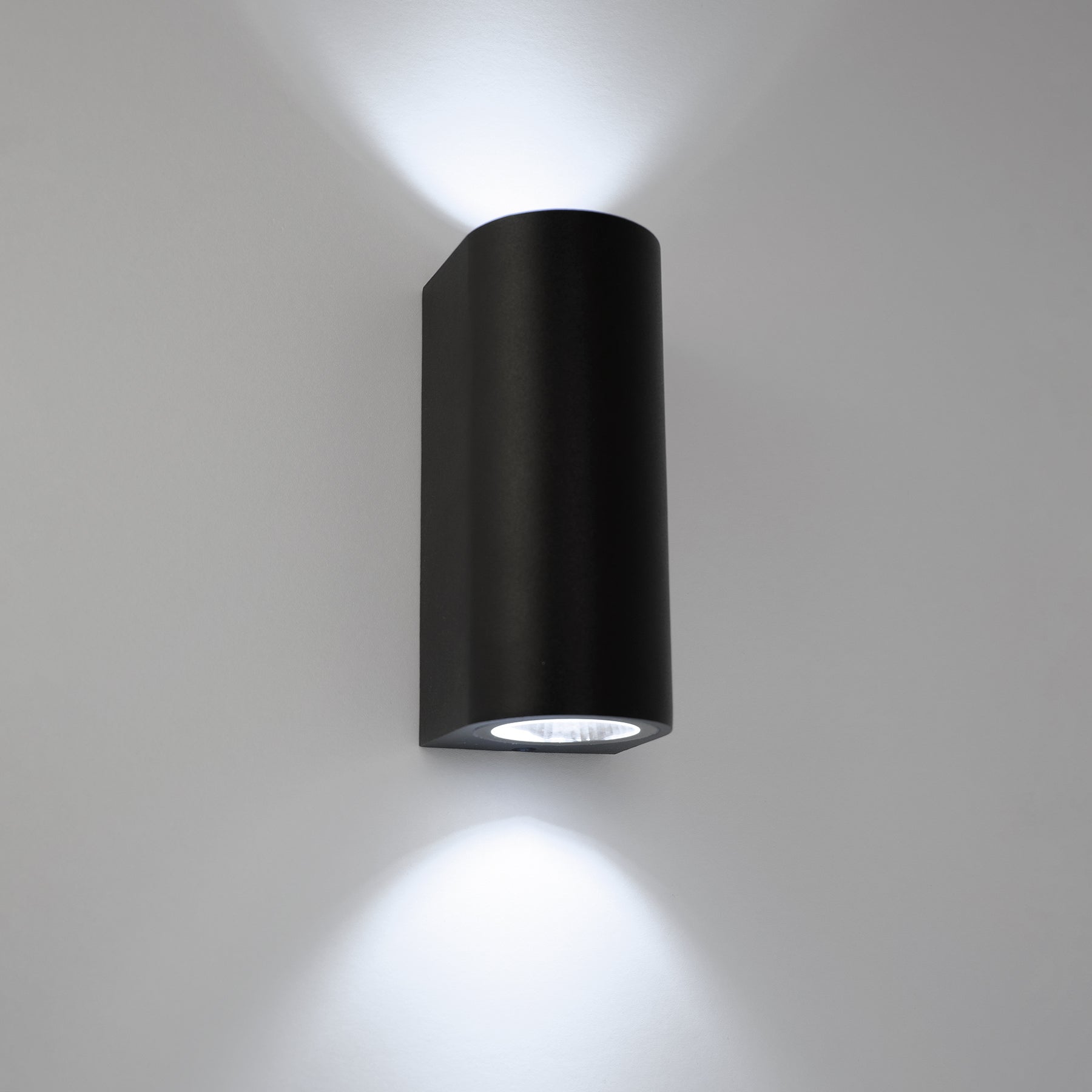  10W Black LED Up And Down Wall Light (WL-B2-UD)