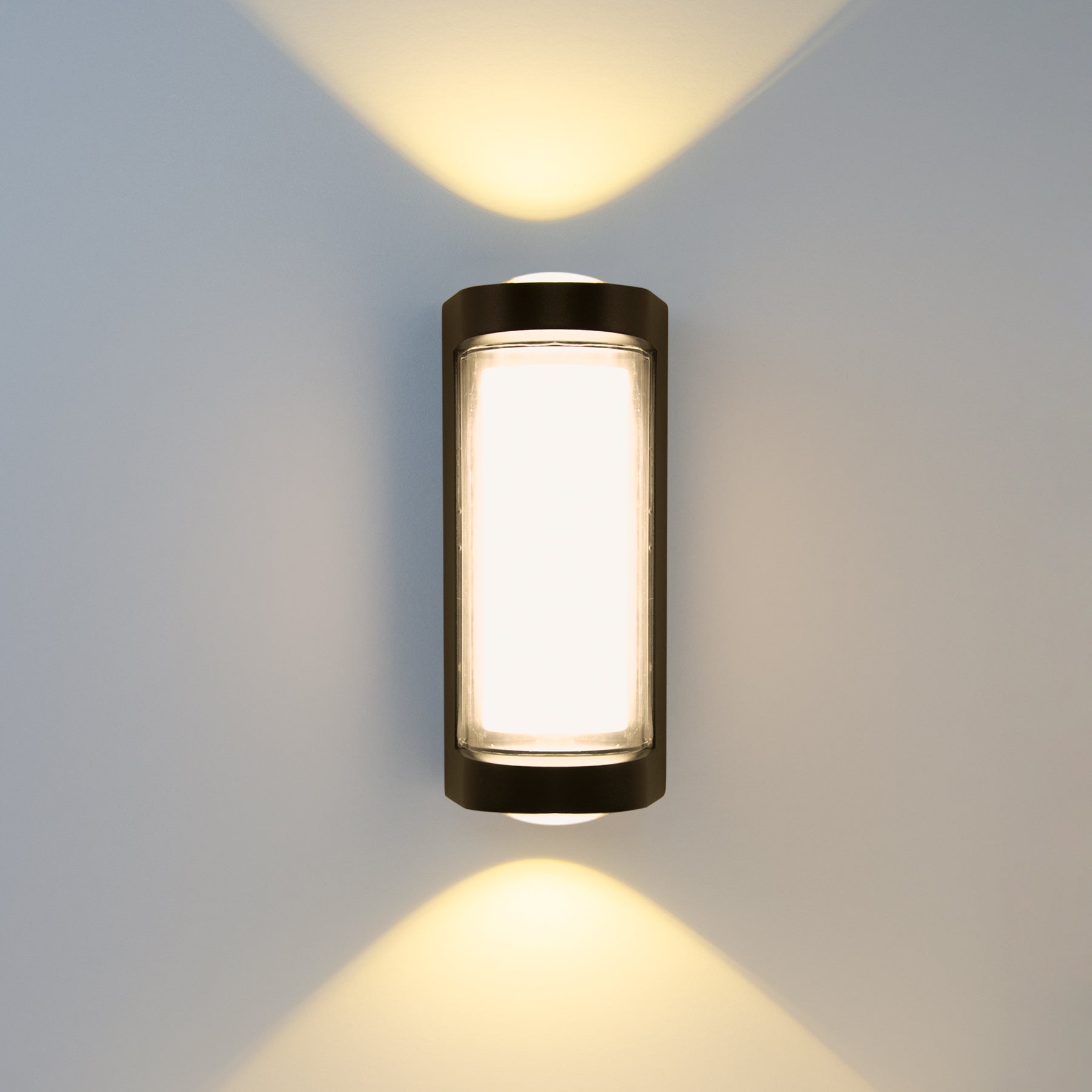  16W Black LED Up And Down Wall Light (WL-A-RD)