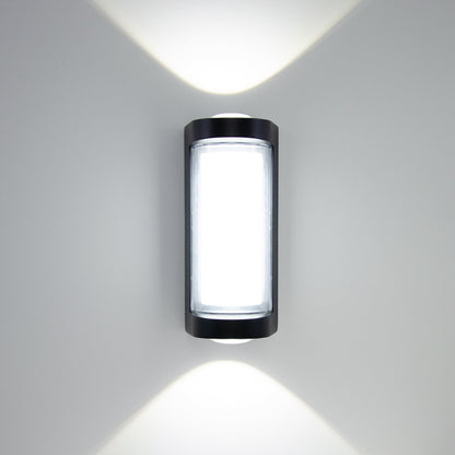  16W Black LED Up And Down Wall Light (WL-A-RD)