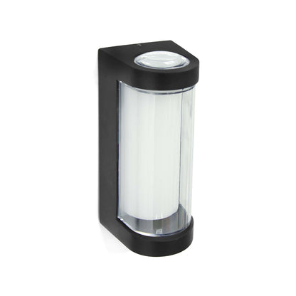  16W Black LED Up And Down Wall Light (WL-A-RD)