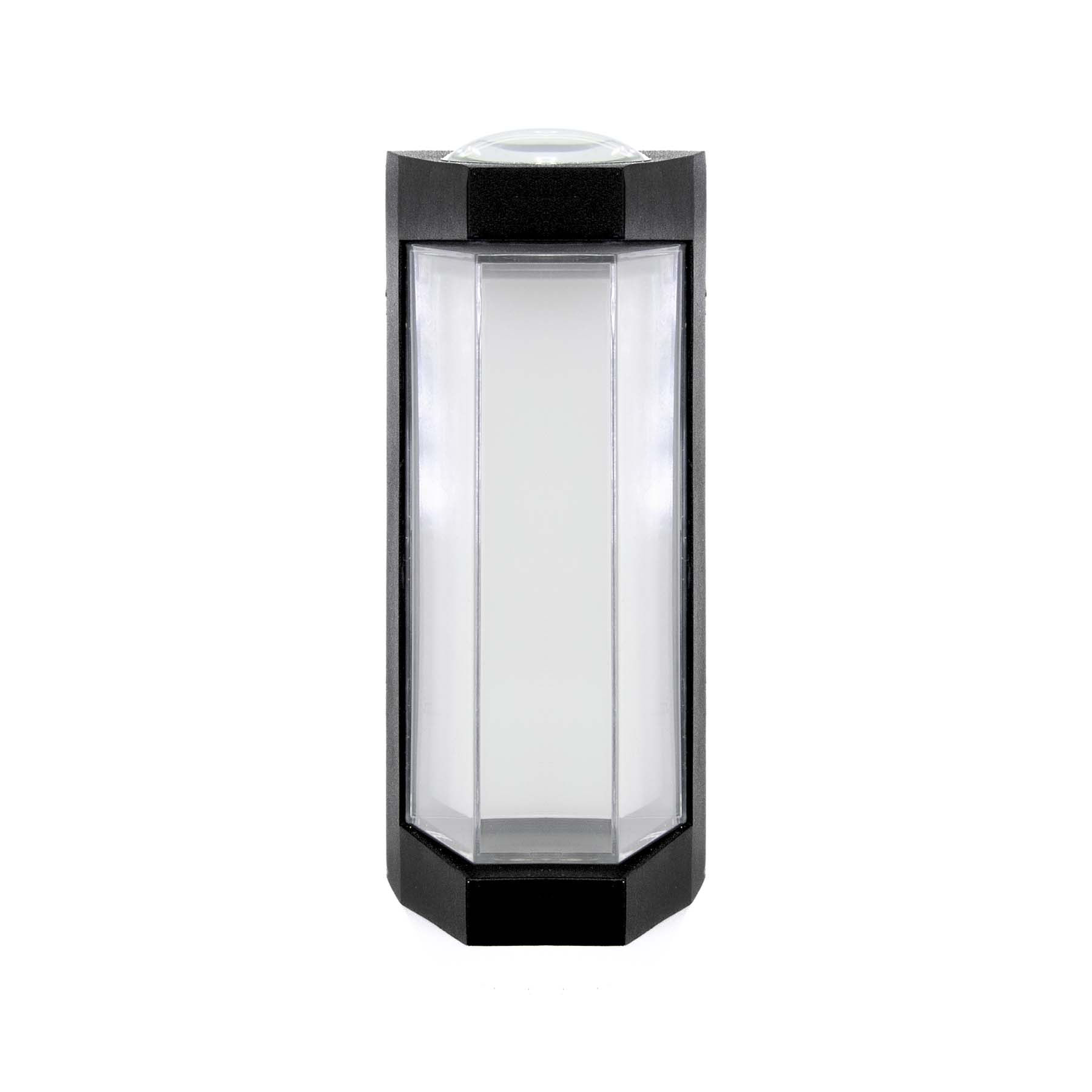  16W Black LED Up And Down Wall Light (WL-A-SQ)