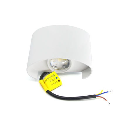  White 2W LED Up And Down Wall Light (WL-T2)