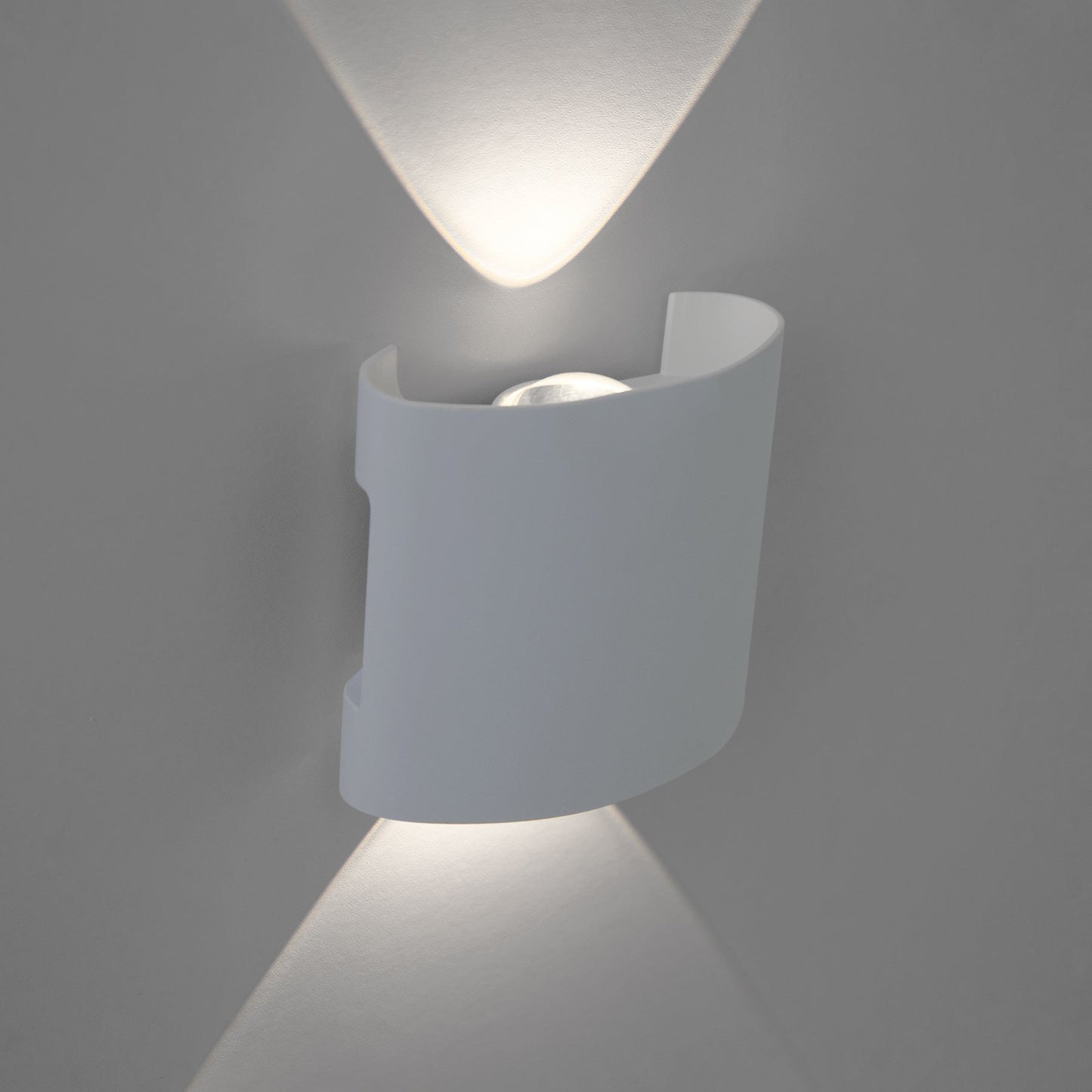  White 2W LED Up And Down Wall Light (WL-T2)