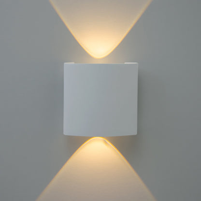  White 2W LED Up And Down Wall Light (WL-T2)