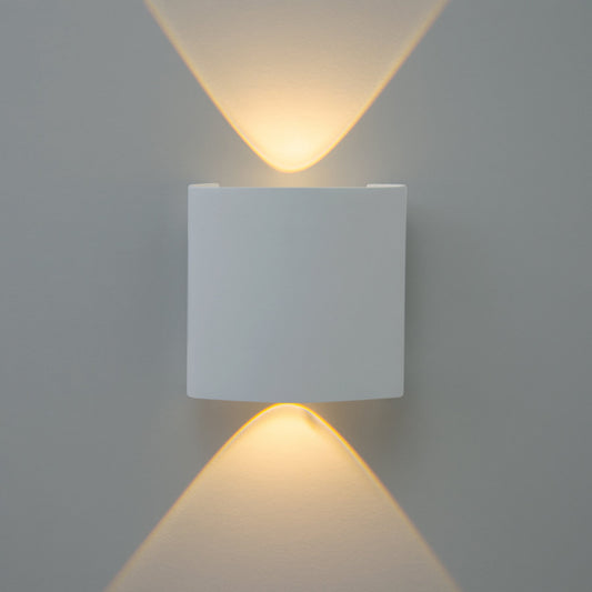  White 2W LED Up And Down Wall Light (WL-T2)