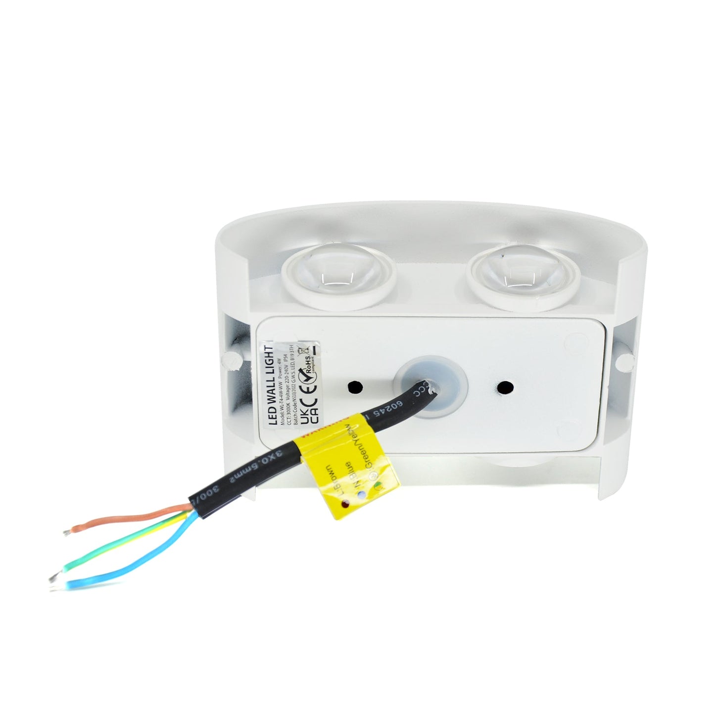  White 4W LED Up And Down Wall Light (WL-T4)