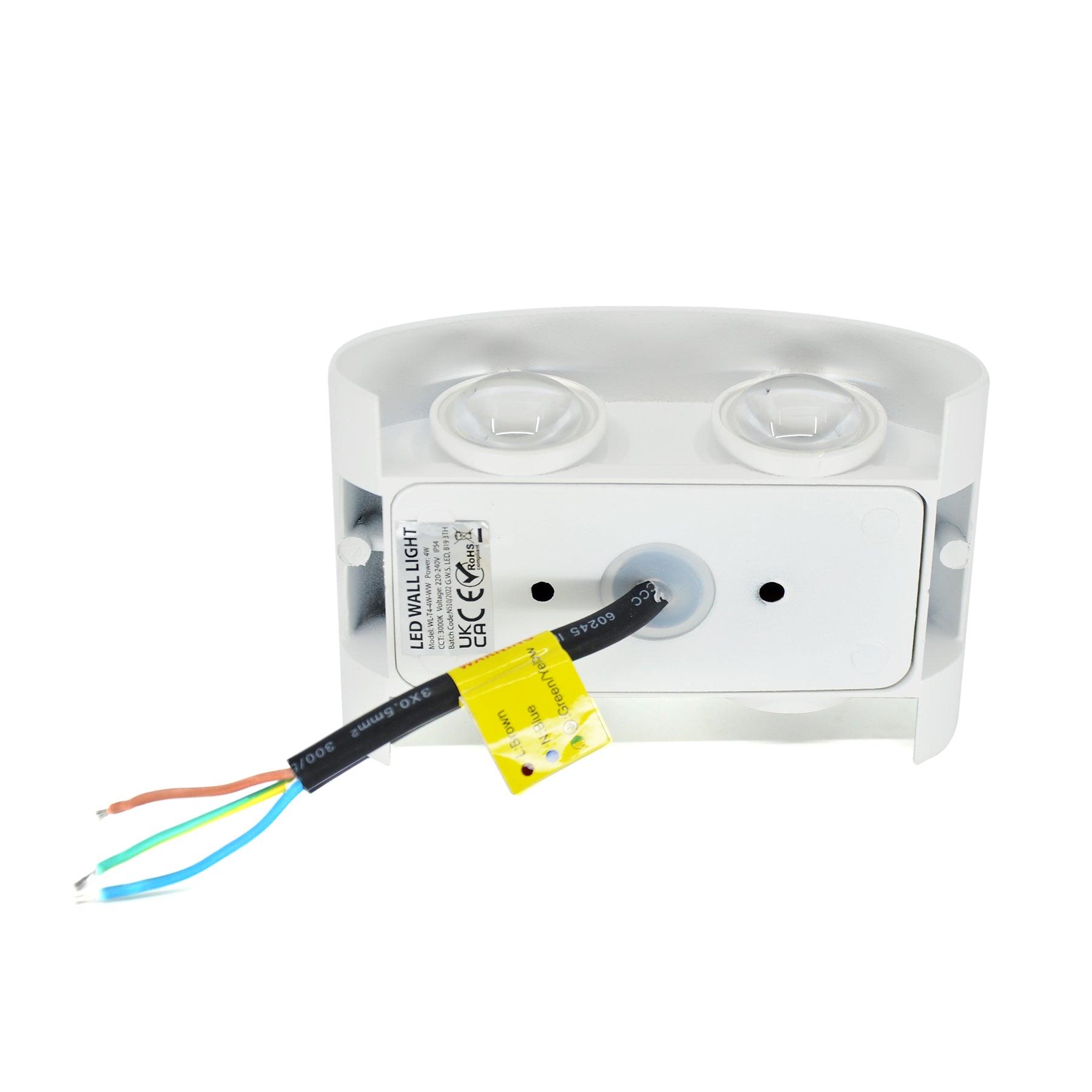  White 4W LED Up And Down Wall Light (WL-T4)