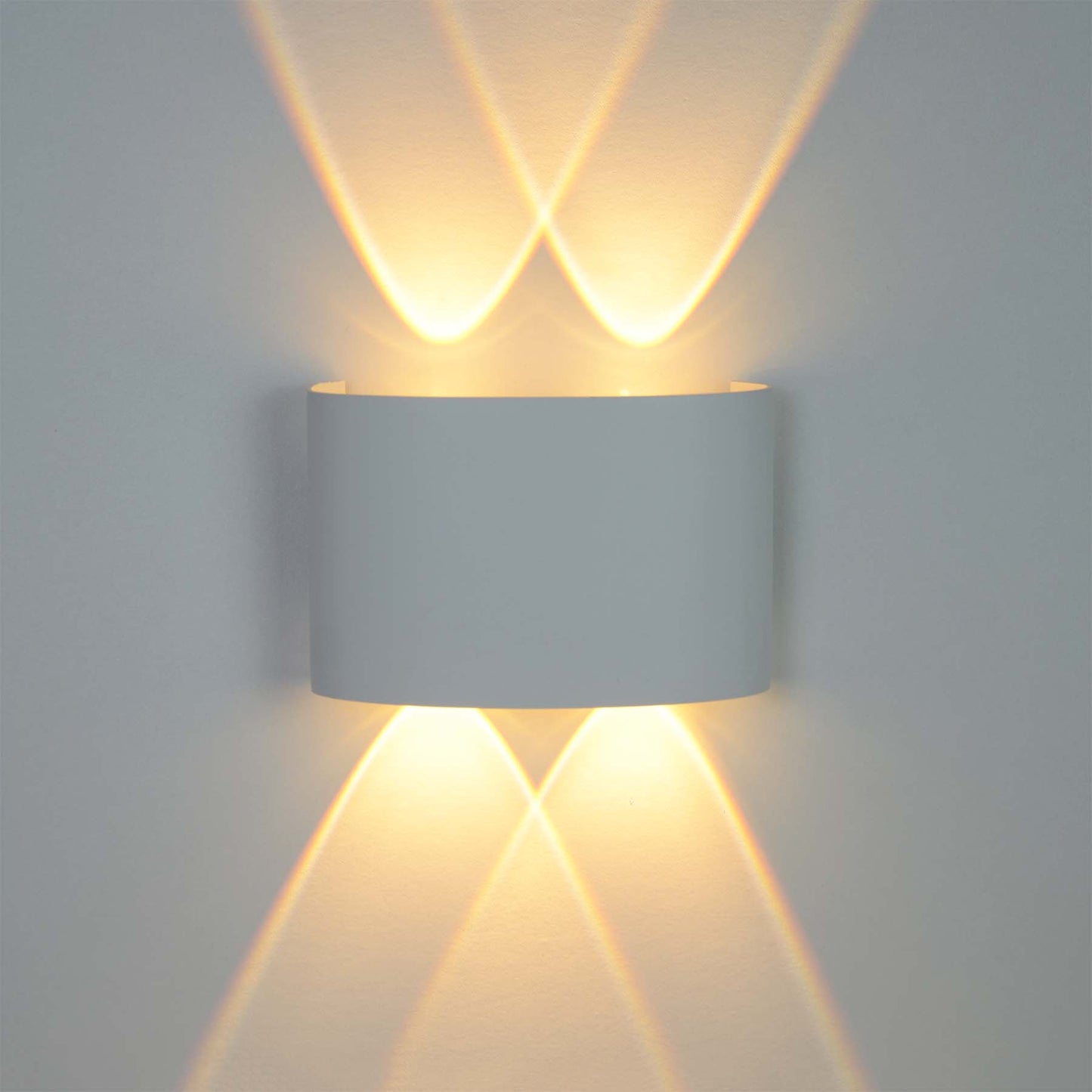 White 4W LED Up And Down Wall Light (WL-T4)