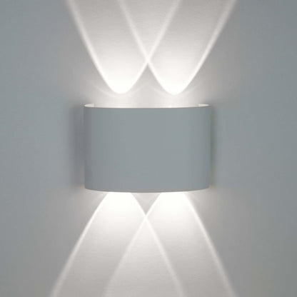  White 4W LED Up And Down Wall Light (WL-T4)