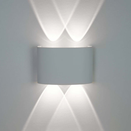  White 4W LED Up And Down Wall Light (WL-T4)