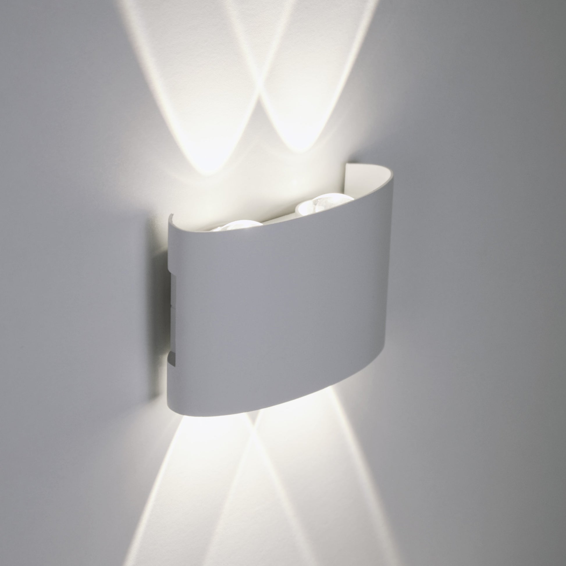  White 4W LED Up And Down Wall Light (WL-T4)