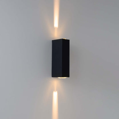  6W Black LED Up And Down Wall Light (WL-D)