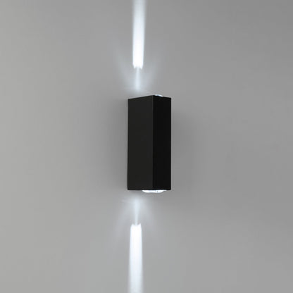  6W Black LED Up And Down Wall Light (WL-D)
