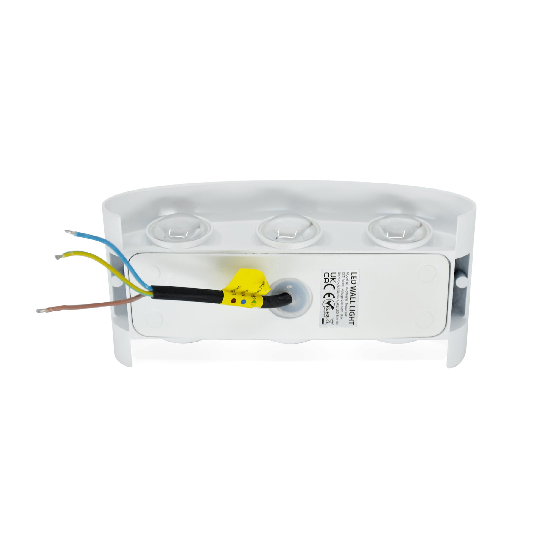  White 6W LED Up And Down Wall Light (WL-T6)
