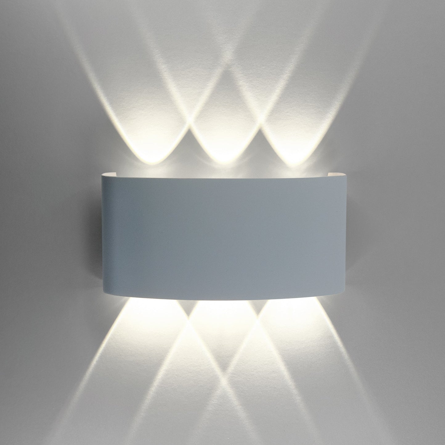  White 6W LED Up And Down Wall Light (WL-T6)