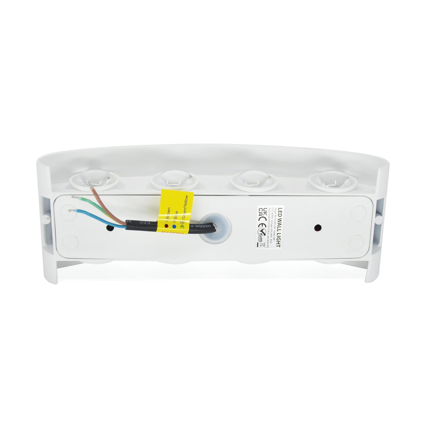  White 8W LED Up And Down Wall Light (WL-T8)