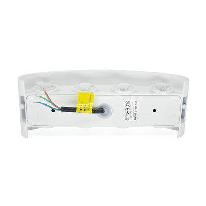  White 8W LED Up And Down Wall Light (WL-T8)