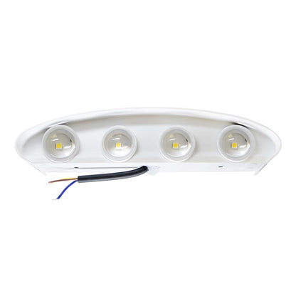  White 8W LED Up And Down Wall Light (WL-T8)
