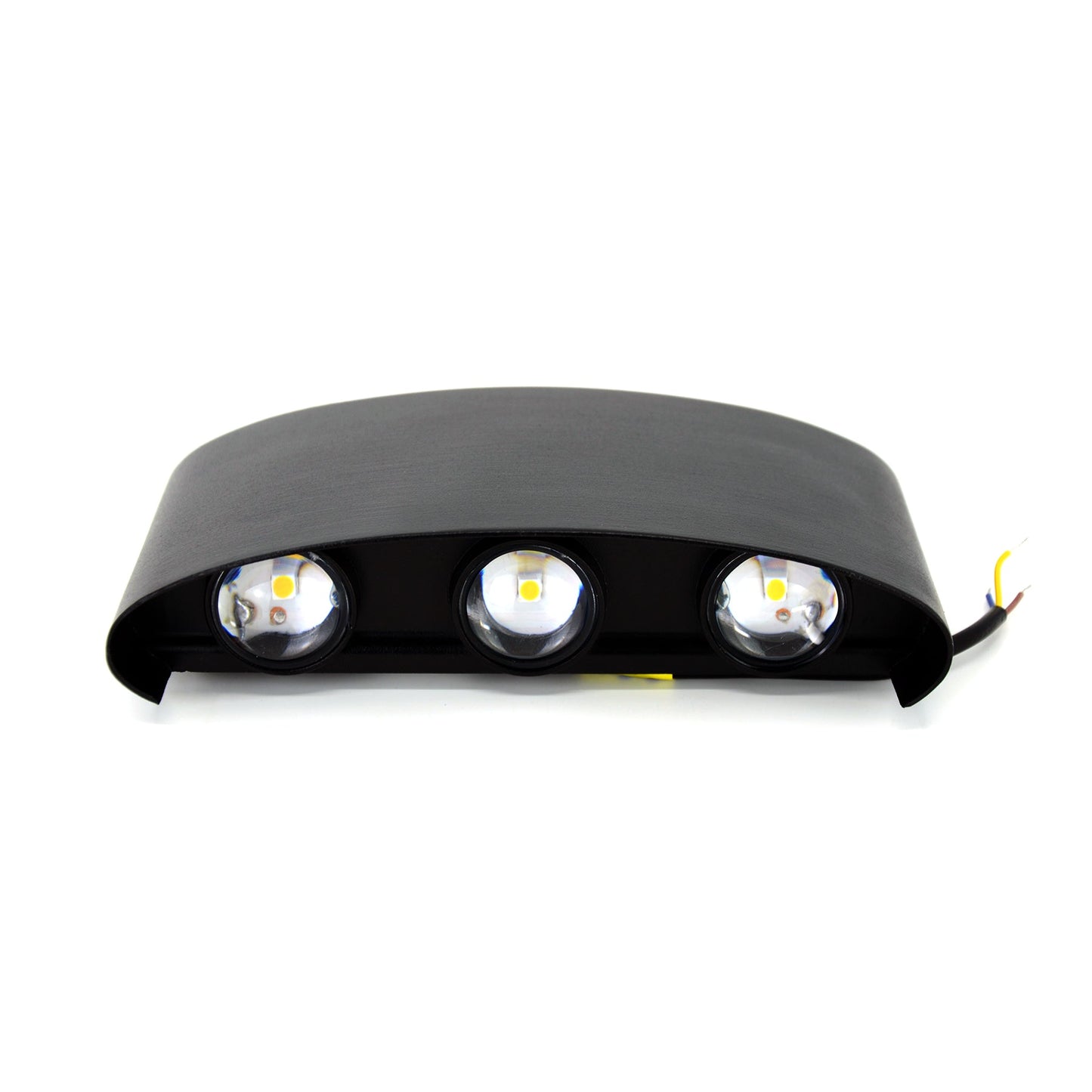  Black 6W LED Up And Down Wall Light (WL-T6-B)