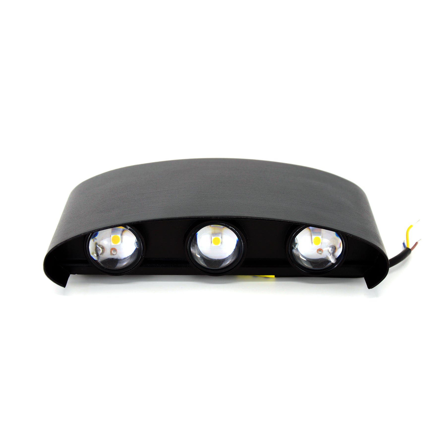 Black 6W LED Up And Down Wall Light (WL-T6-B)