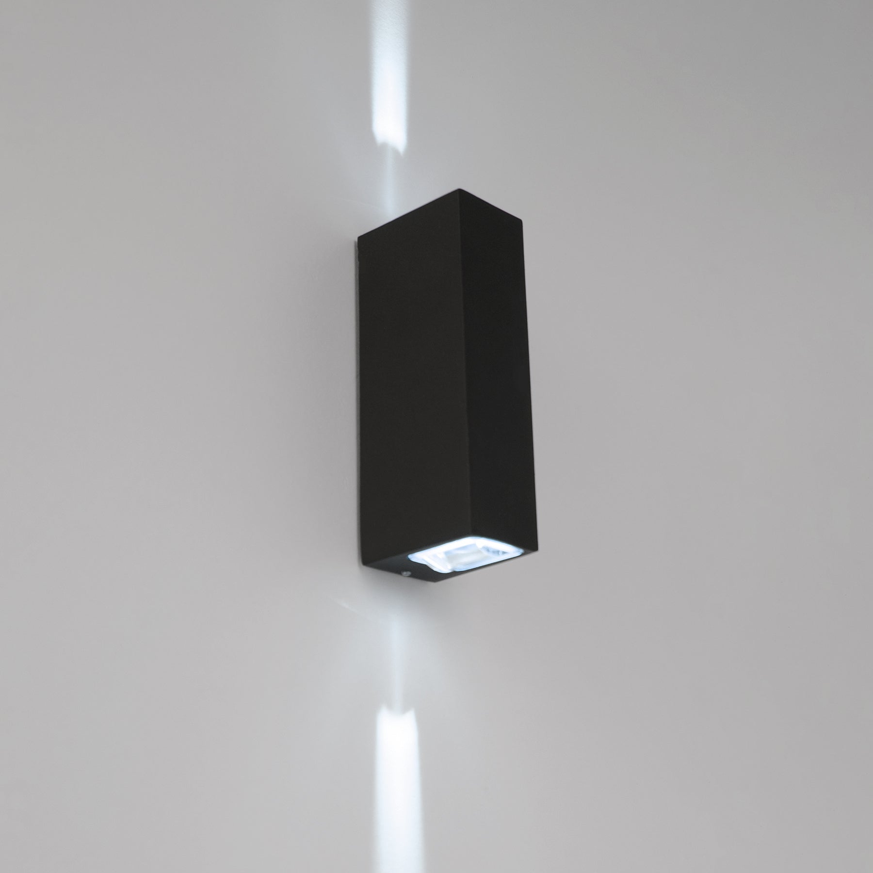  6W Black LED Up And Down Wall Light (WL-D)