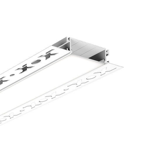  Plaster-In Trimless Recessed LED Aluminium Profile 97.2x18.2mm (186-C9718)