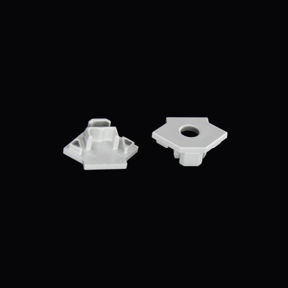  Plaster-In Trimless Recessed LED Aluminium Profile 50x22.34mm (126-C5022)