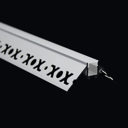  Plaster-In Trimless Recessed LED Aluminium Profile 50x22.34mm (126-C5022)