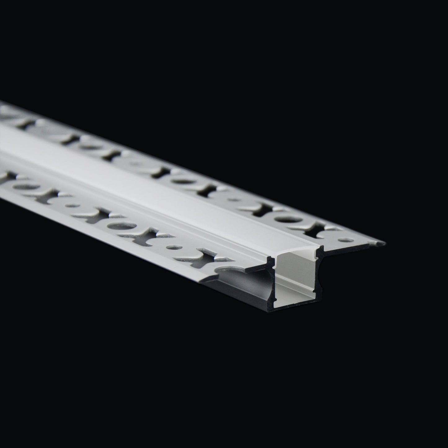  Plaster-In Trimless Recessed LED Aluminium Profile 57x14.4mm (201-C5715)