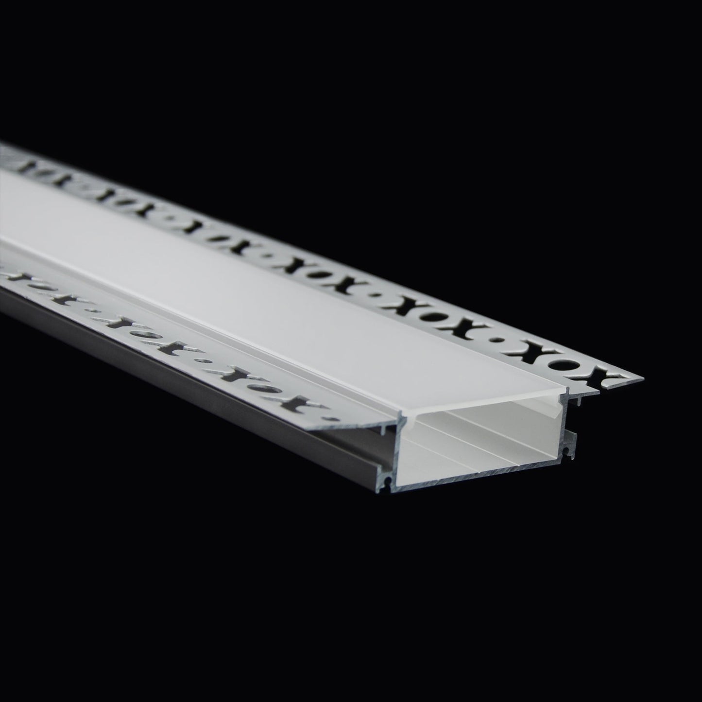  Plaster-In Trimless Recessed LED Aluminium Profile 97.2x18.2mm (186-C9718)