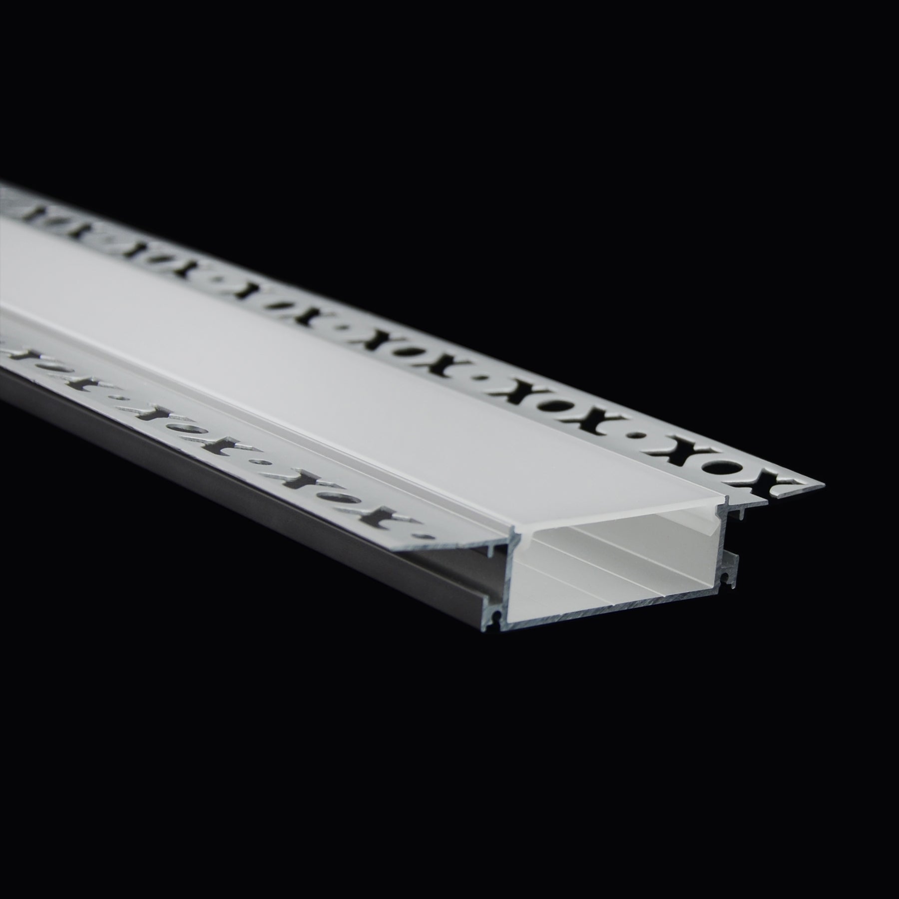  Plaster-In Trimless Recessed LED Aluminium Profile 97.2x18.2mm (186-C9718)