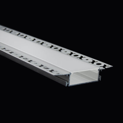  Plaster-In Trimless Recessed LED Aluminium Profile 97.2x18.2mm (186-C9718)
