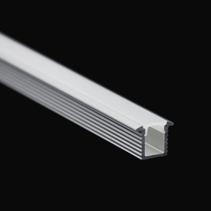  Recessed LED Aluminium Profile 10.9x9.1mm (249-Y1010)