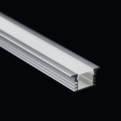  Recessed LED Aluminium Profile 23.8x12mm (006B-Y2412)