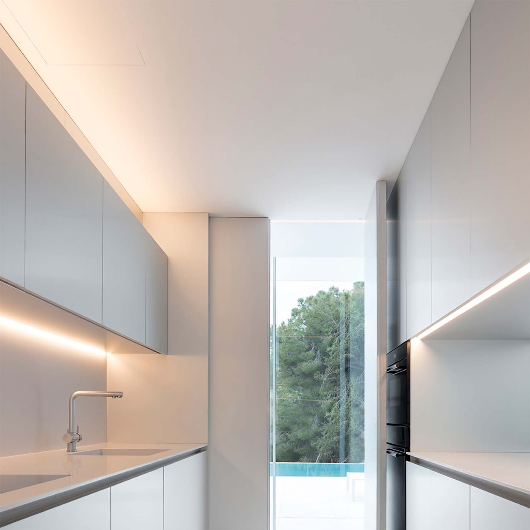  Recessed LED Aluminium Profile 24.15x7.5mm (014-Y2407)