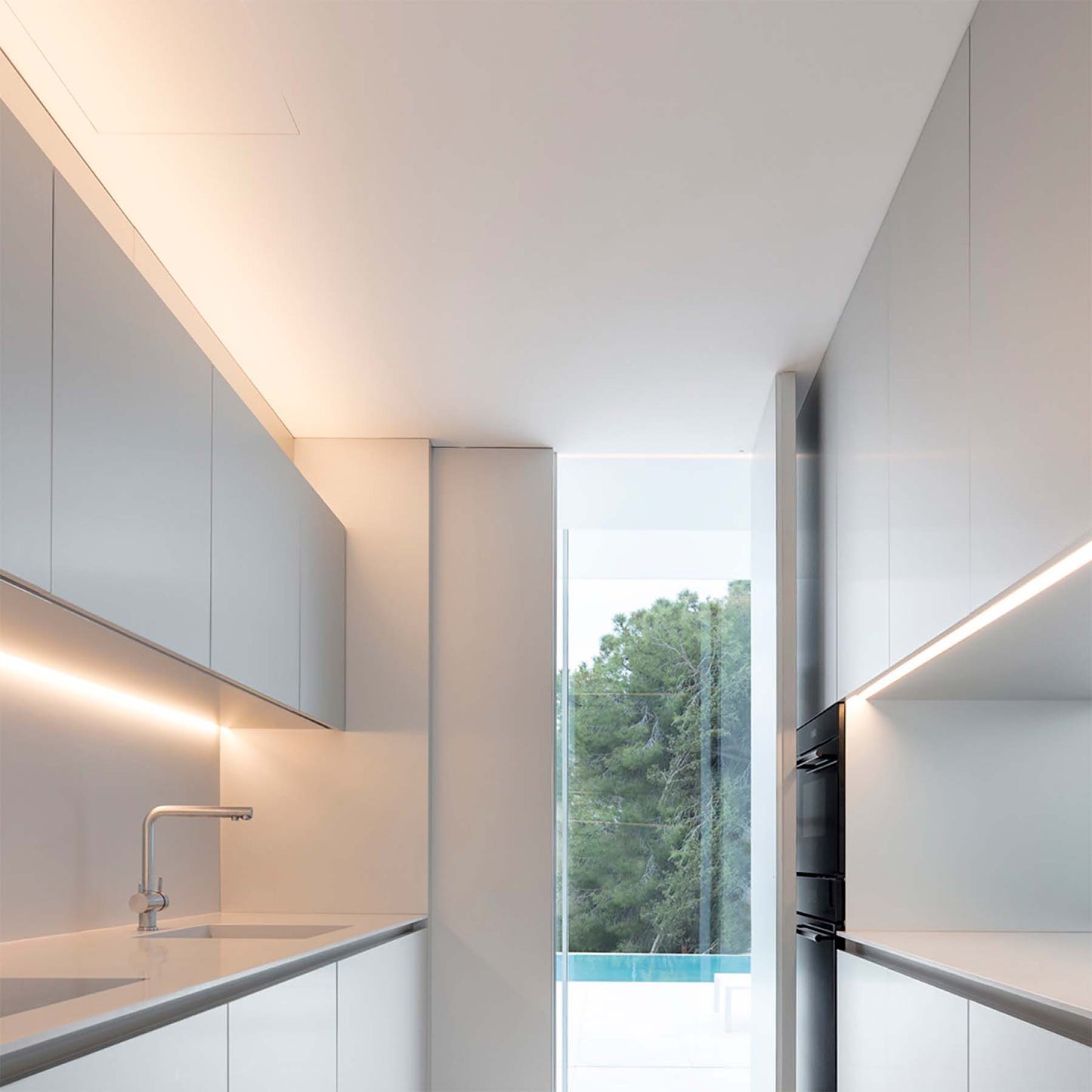  Recessed LED Aluminium Profile 28x20mm (177-Y2820)