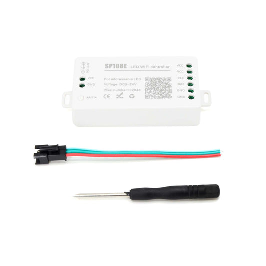  SP108E Wifi SPI Pixel Strip LED Controller