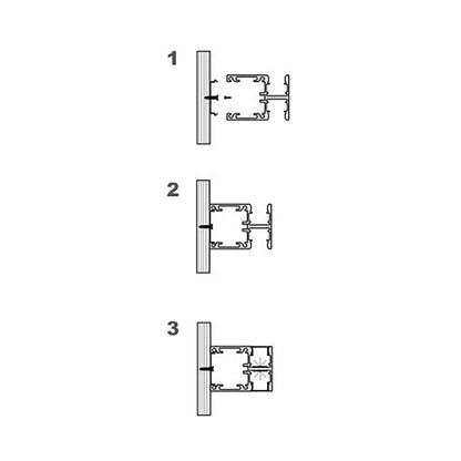  Wall & Coving LED Aluminium Profile 36x26.1mm (231-M3626)