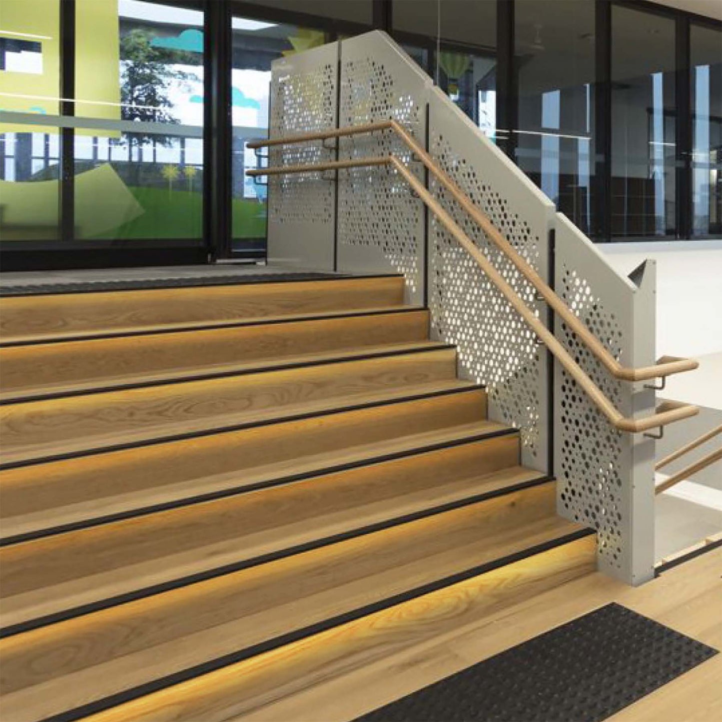  Stair Nosing LED Aluminium Profile 66x27mm (134)