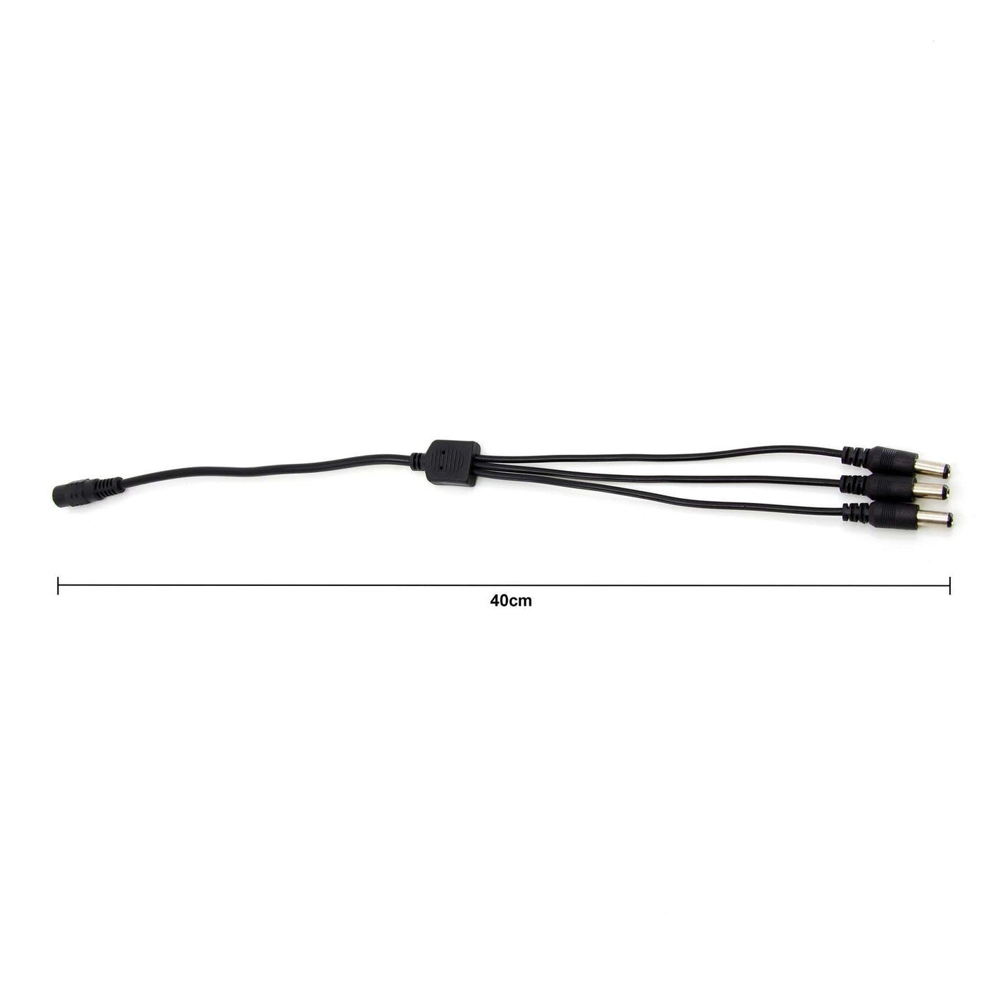  1 Female To 3 Male 5.5mmx2.1mm DC Power Splitter Cable