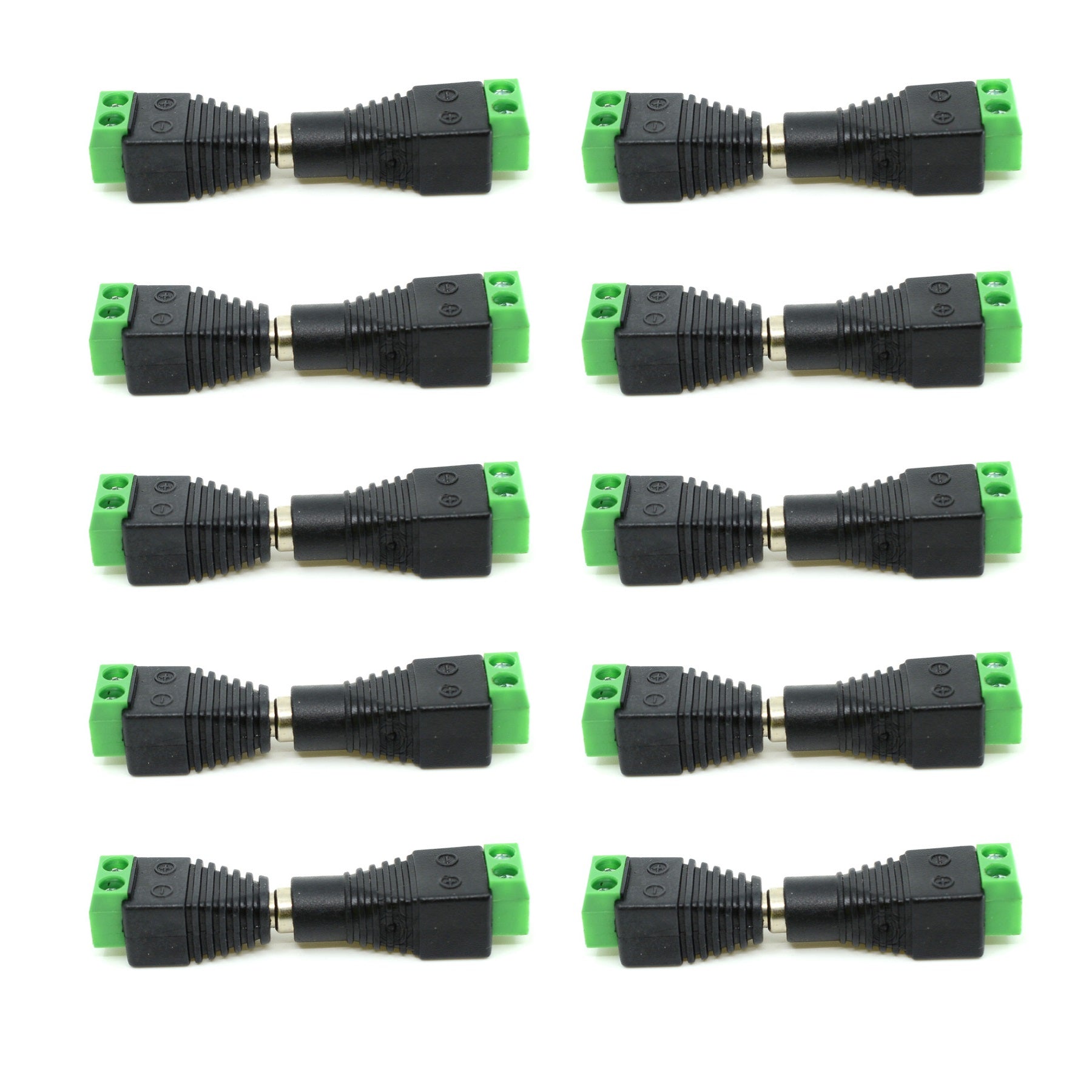  Pair Of Male & Female 5.5mmx2.5mm DC Socket Jack Connector