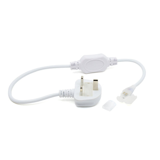  Standard UK Plug Set For LED COB AC Strip Light (50cm/Cut)